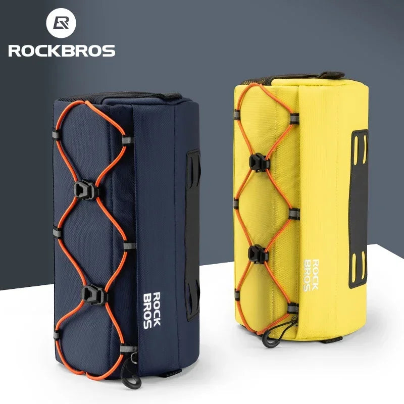 Bicycle Handlebar Bag 2.2L Multifunctional Mtb Road Cycling Bike Bag Adjustable Shoulder Bag 3D Design Bicycle Packet