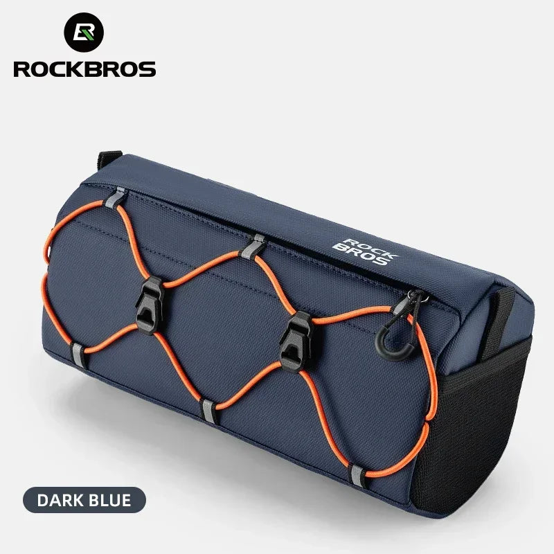 Bicycle Handlebar Bag 2.2L Multifunctional Mtb Road Cycling Bike Bag Adjustable Shoulder Bag 3D Design Bicycle Packet